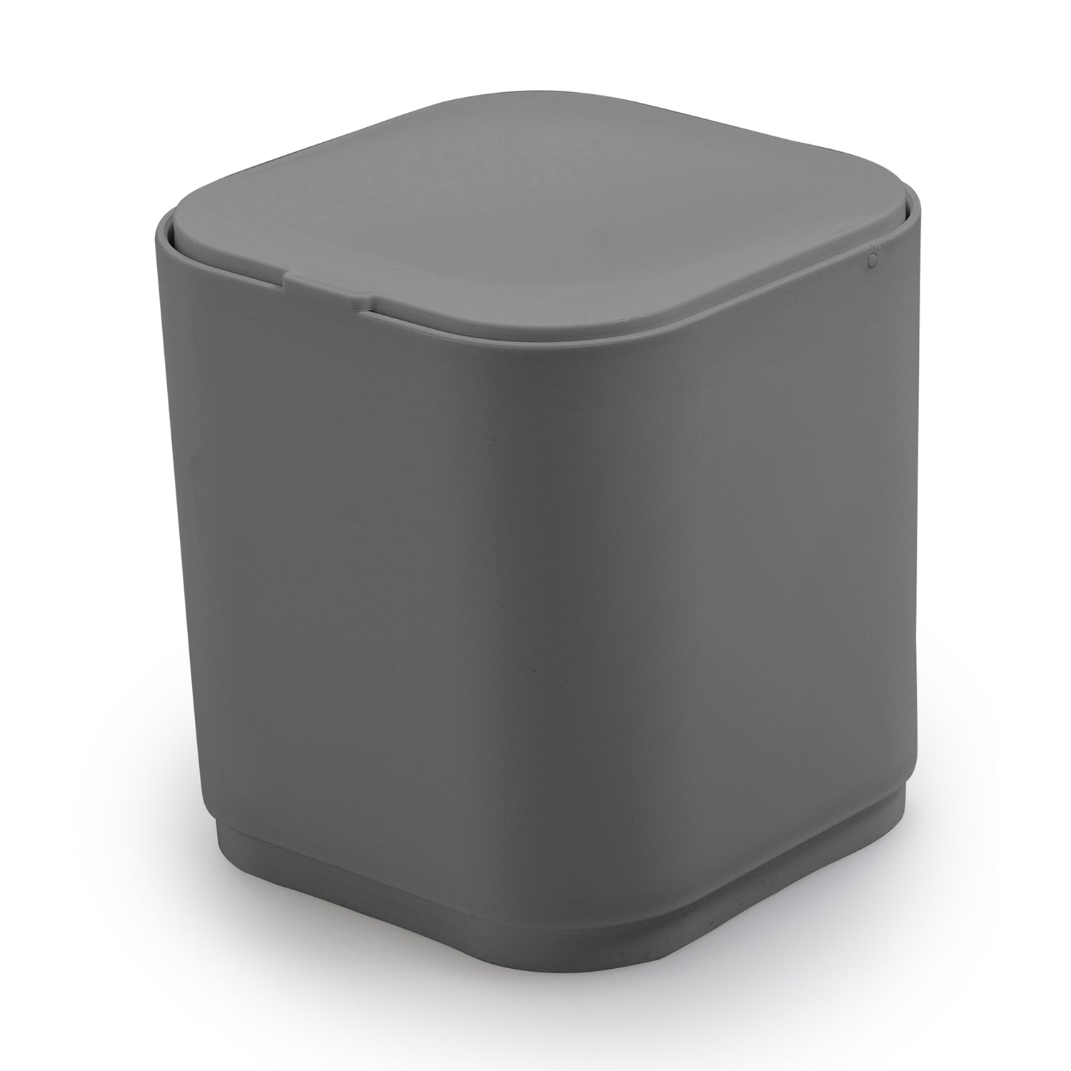 Cestino da tavolo 1.2 lt da appoggio Gedy serie Seventy - Grigio