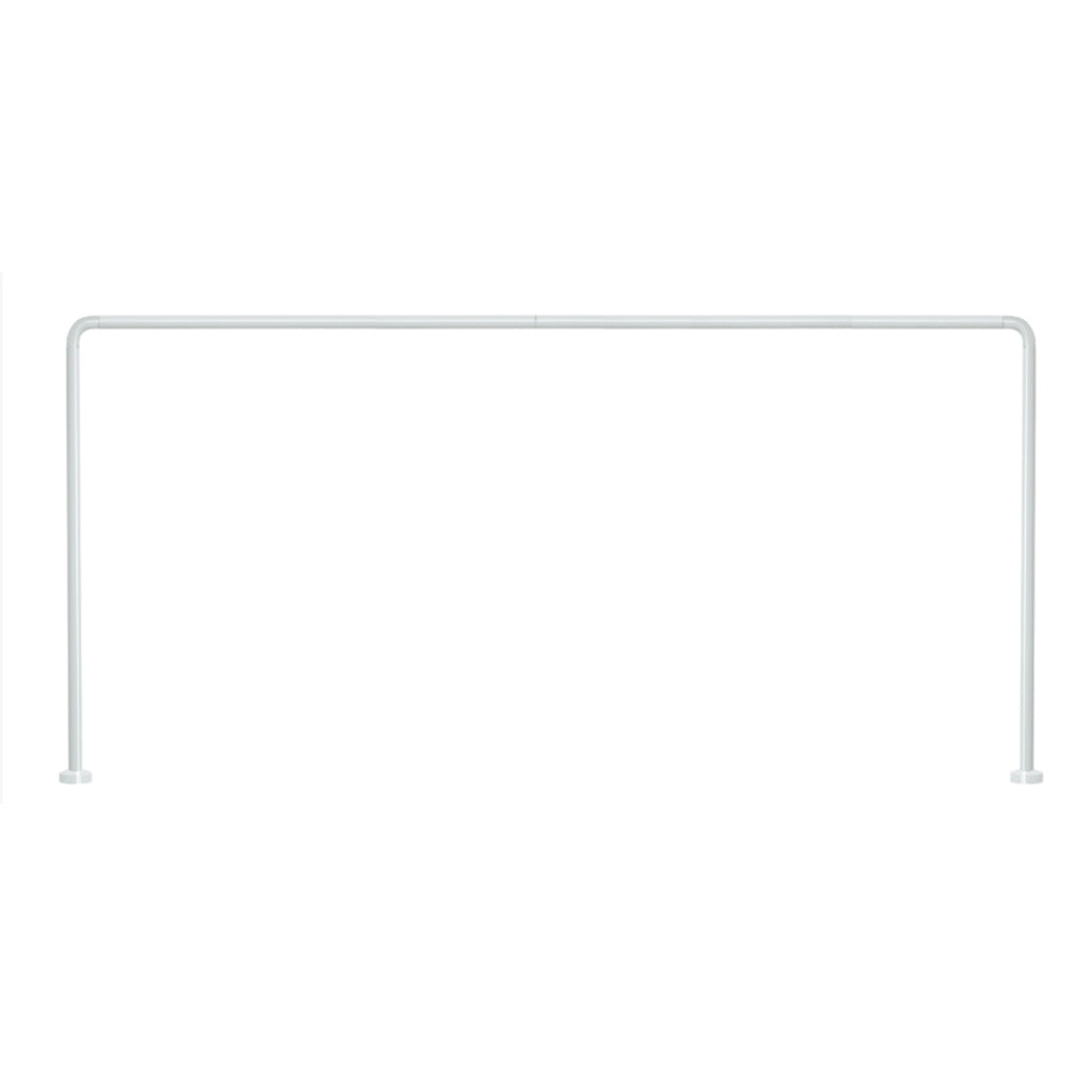 Asta doccia angolare in Alluminio 80x170x80 cm di Gedy - Bianco