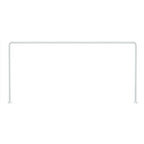 Asta doccia angolare in Alluminio 80x170x80 cm di Gedy - Bianco
