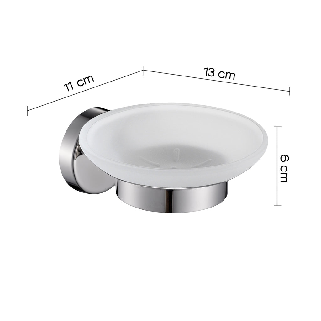 Portasapone in Acciaio Inox AISI 304 Gedy serie Project - Lucido