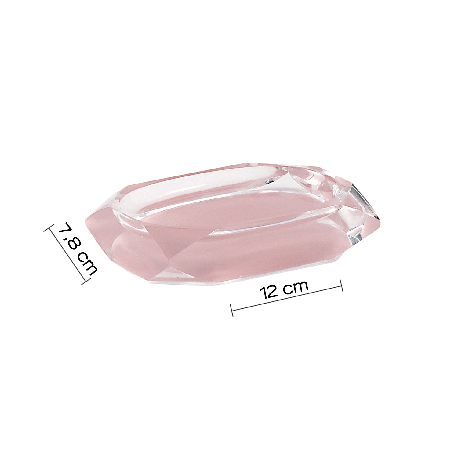 Portasapone Gedy serie Chanelle - Rosa