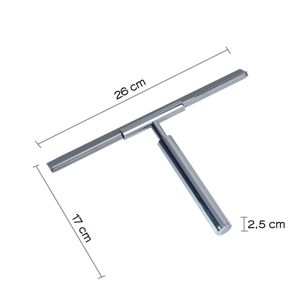 Set tergivetro e gancio modello Thor di Gedy - Cromato