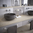 Portasalviette a muro 36 cm Gedy serie Gea - Cromato