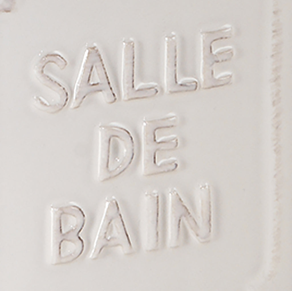 Portaspazzolini da appoggio Gedy serie Vivienne - Bianco