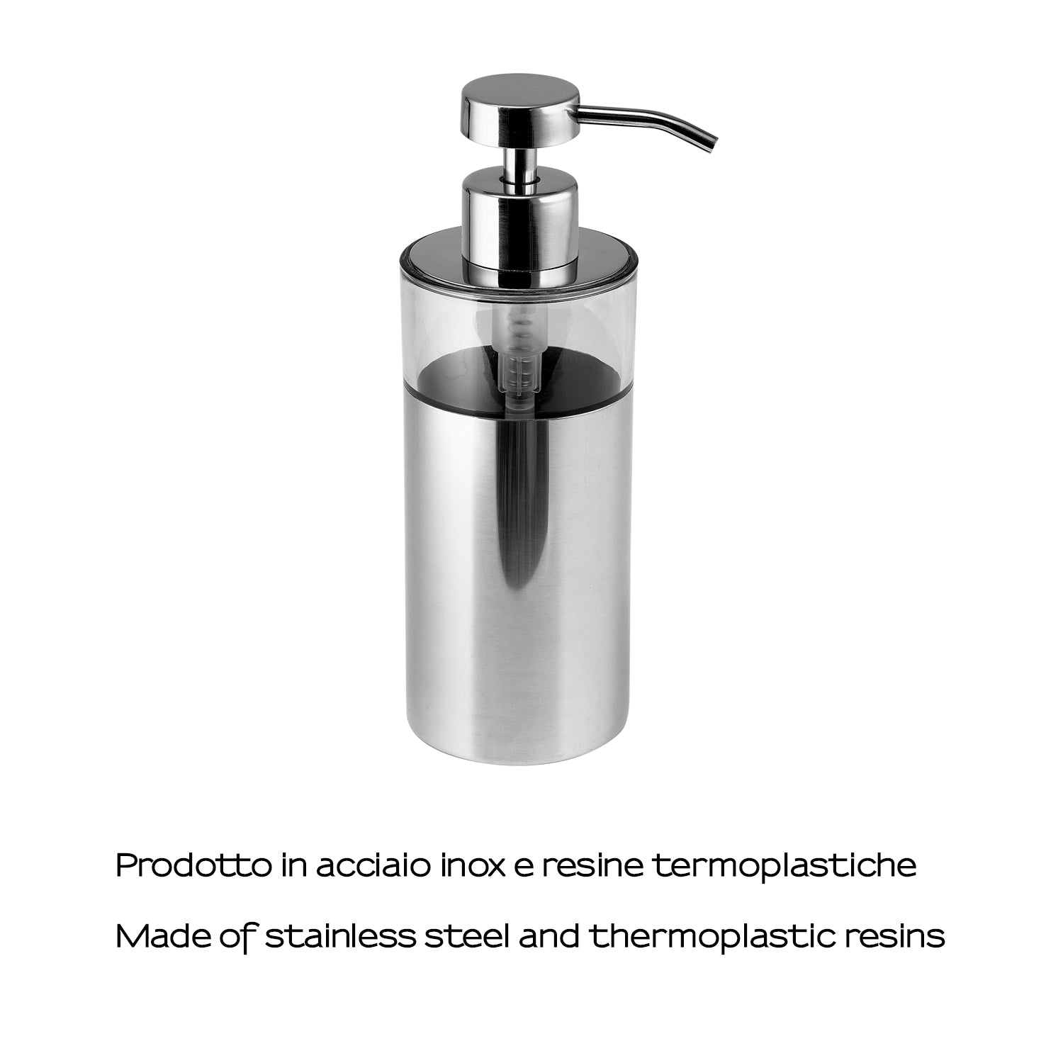 Dispenser sapone in Acciaio Inox Gedy serie Betty - Cromato