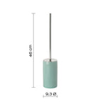 Scopino da appoggio con ciuffo in setole Gedy modello Sabina - Acquamarina