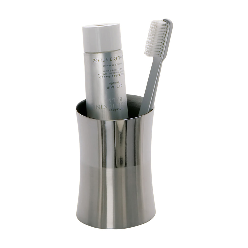 Portaspazzolini in Acciaio Inox Gedy serie Primula - Lucido/Spazzolato