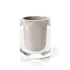 Portaspazzolini Gedy serie Chanelle - Tortora chiaro