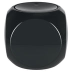 Pattumiera 1L a forma di Dado con coperchio basculante - Nero