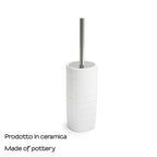 Scopino in ceramica Gedy serie Kelly - Bianco