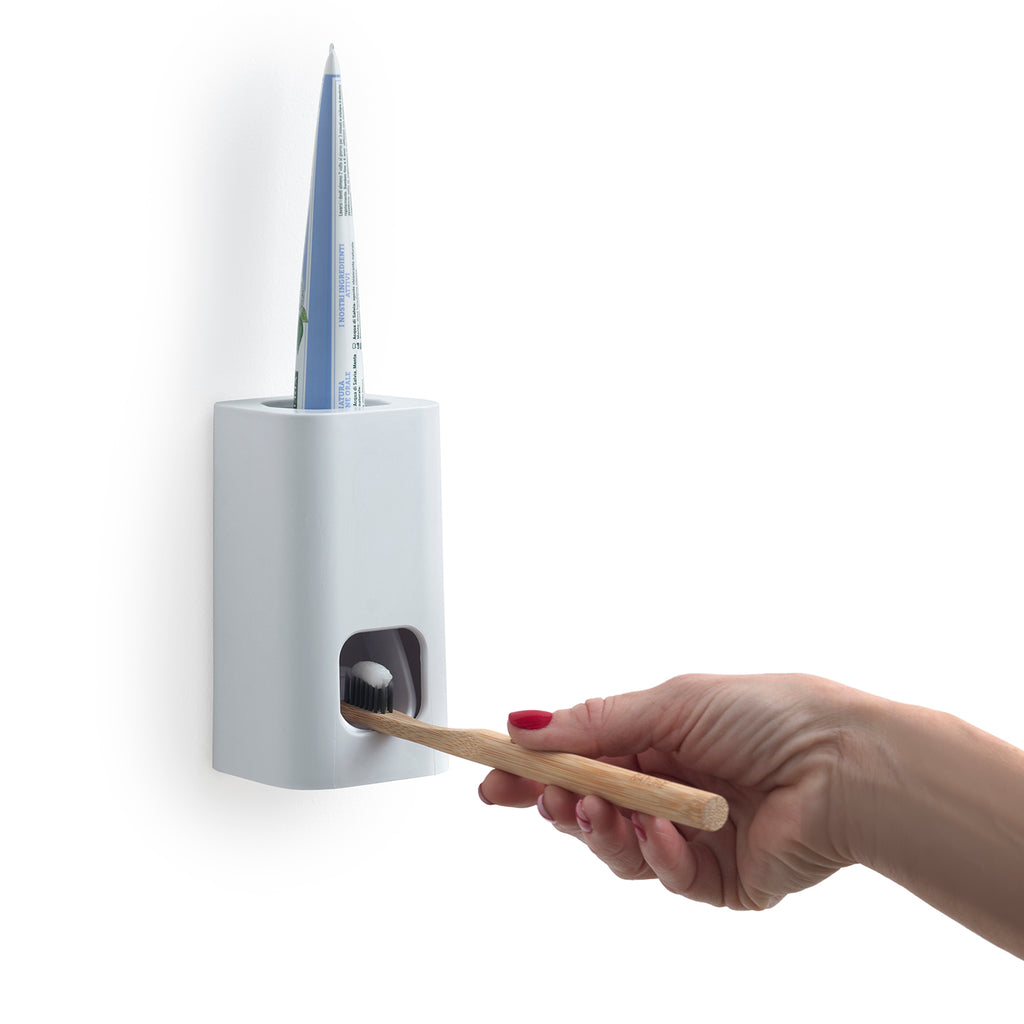 Dispenser per dentifricio a parete Gedy serie Seventy - Bianco