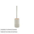 Scopino in cemento e bambÃ¹ Gedy serie Afrodite - Grigio