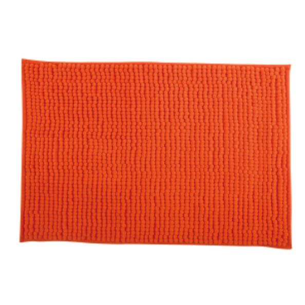 Tappetino da bagno STEFANIA in microfibra CINIGLIA 40x60 cm arancio