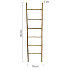 Scaletta porta salviette / asciugamani modello Panda in bambu'