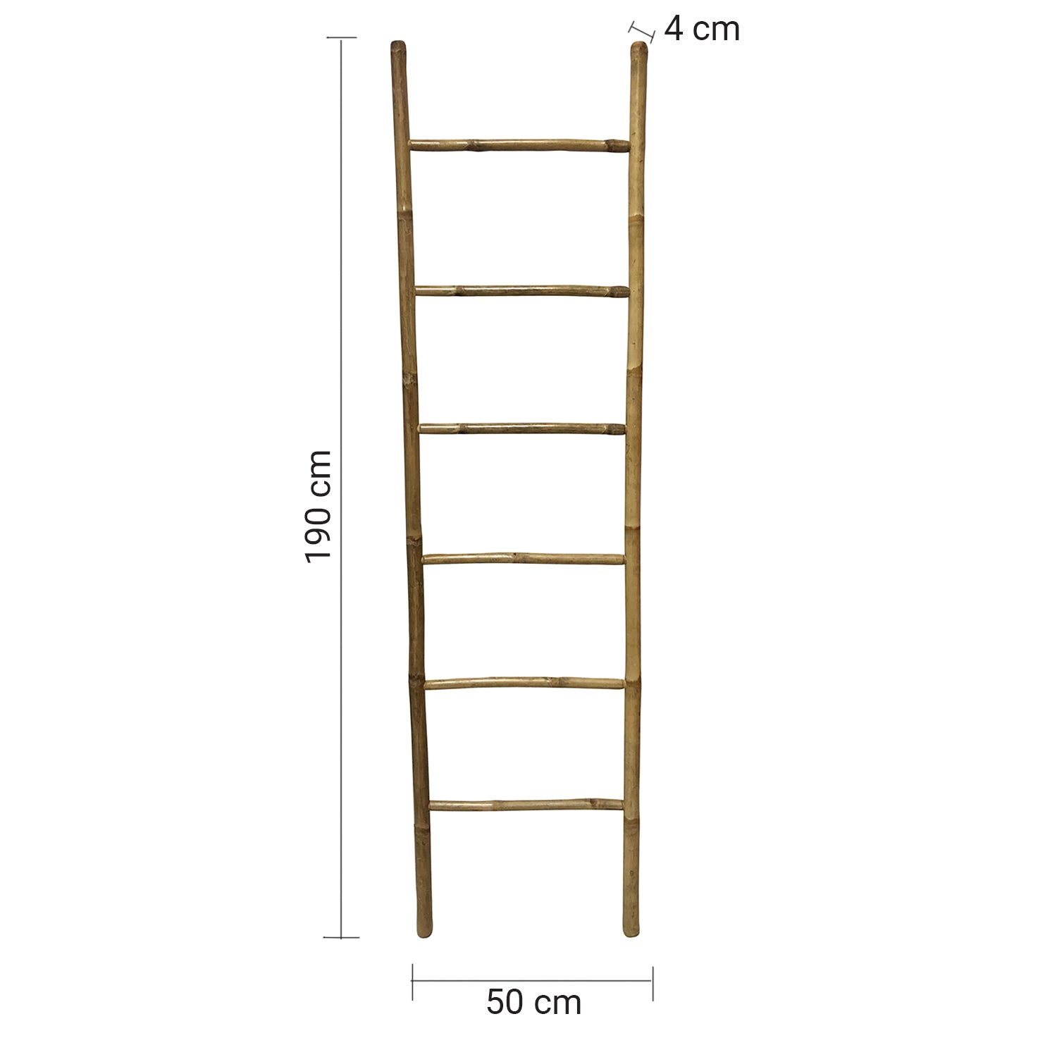 Scaletta porta salviette / asciugamani modello Panda in bambu'