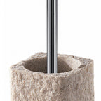 Scopino da appoggio con ciuffo in setole Gedy modello Aries - Beige