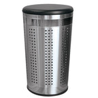 Cesto portabiancheria da 46 litri in acciaio inox