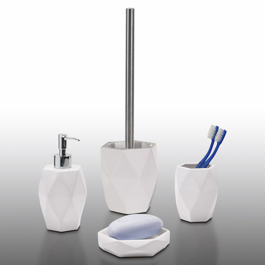 Portasapone in ceramica Gedy serie Dalia - Bianco