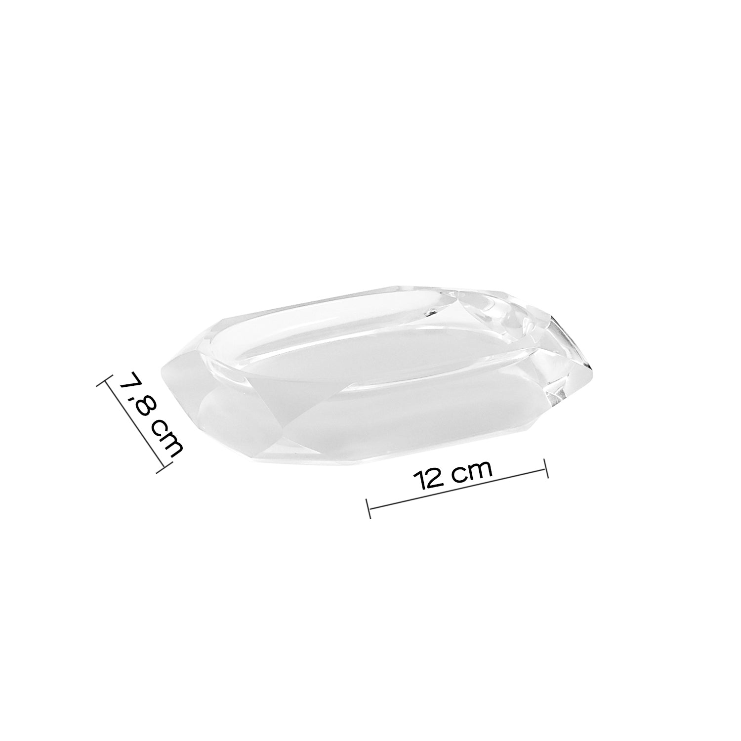 Portasapone Gedy serie Chanelle - Bianco