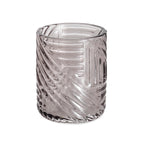 Portaspazzolini in vetro Gedy serie Corinne - Trasparente