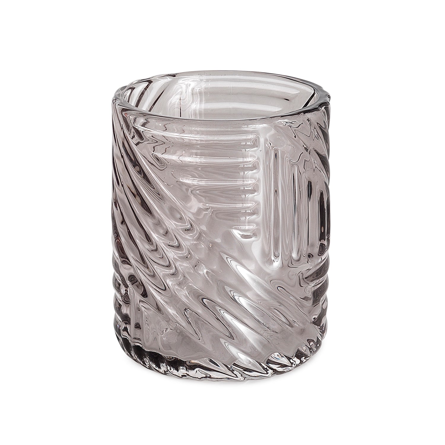 Portaspazzolini in vetro Gedy serie Corinne - Trasparente