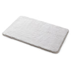 Tappeto bagno 50x80 cm modello Fuzzy di Gedy - Bianco