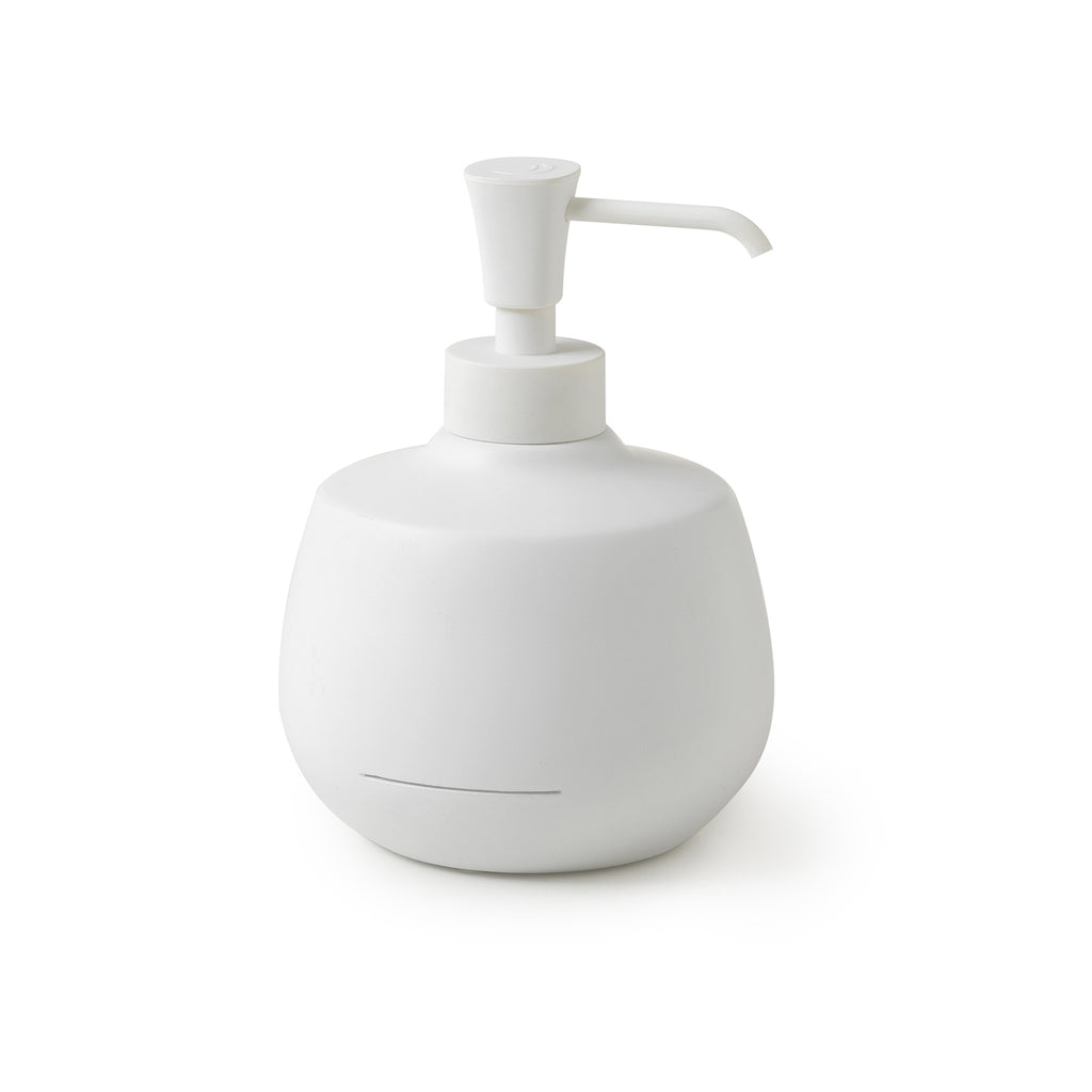 Dosasapone in resina Gedy serie Kira - Bianco