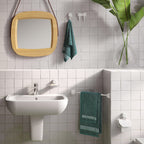 Appendiabiti a muro di Gedy serie Vesuvio - Bianco