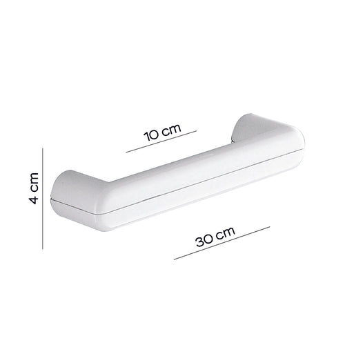 Porta asciugamani 30 cm di Gedy serie 2900 - Bianco