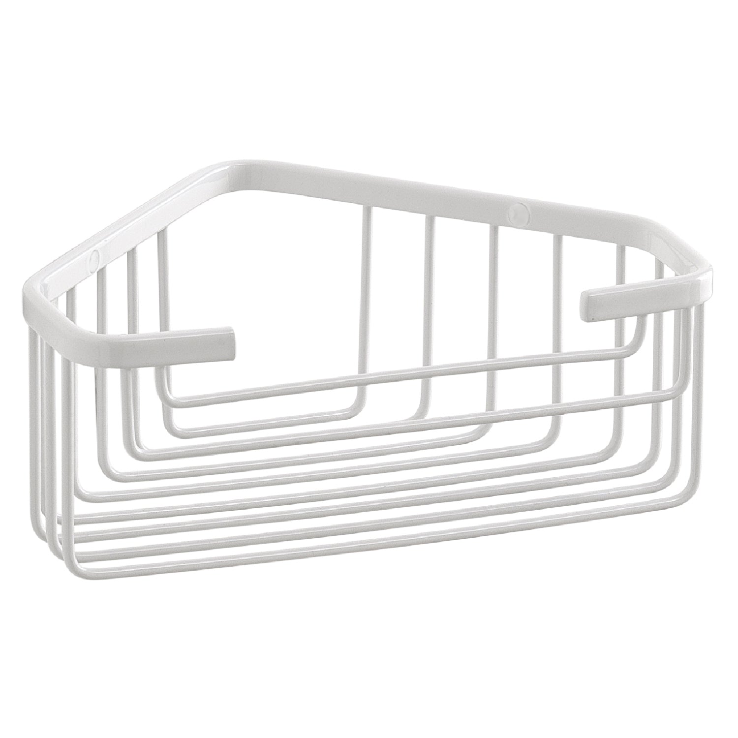 Portaoggetti doccia angolare modello Augustus di Gedy - Bianco