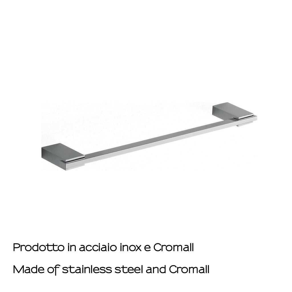 Portasalviette 35 cm in Acciaio Inox di Gedy serie Kansas - Cromato