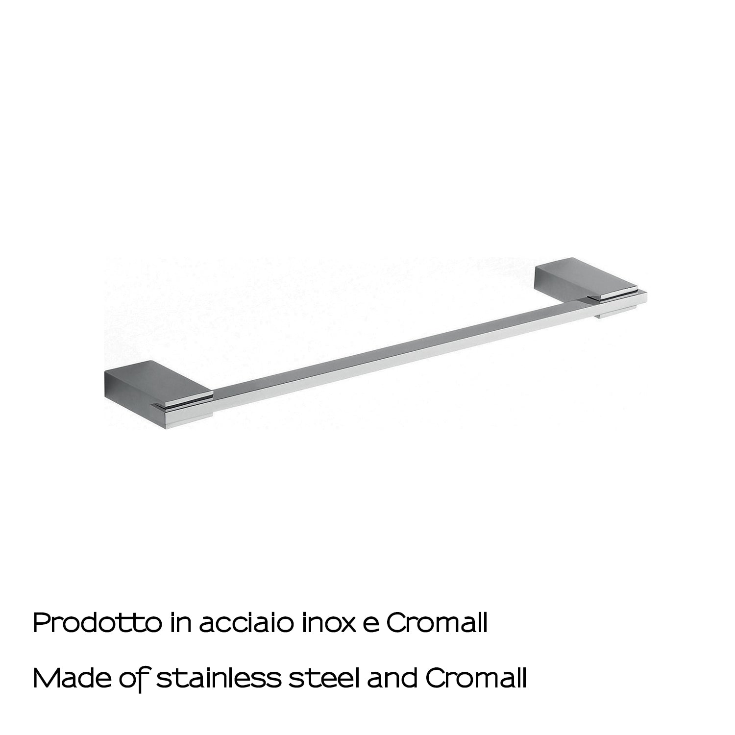 Portasalviette 35 cm in Acciaio Inox di Gedy serie Kansas - Cromato