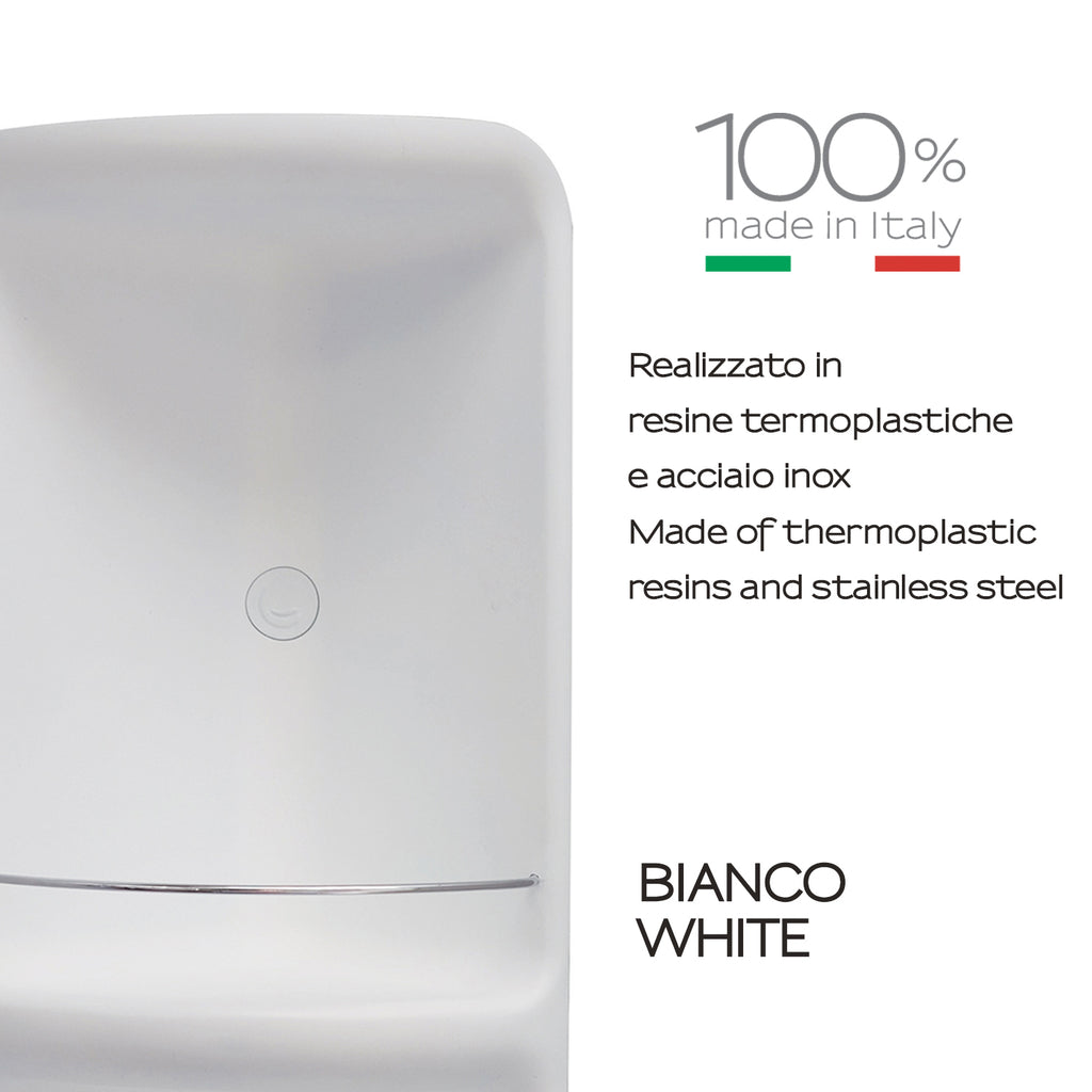 Portaoggetti doccia angolare Caesar in Acciaio Inox di Gedy - Bianco