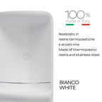 Portaoggetti doccia angolare Caesar in Acciaio Inox di Gedy - Bianco