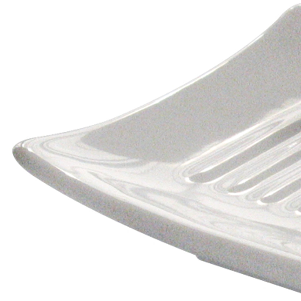 Portasapone in ceramica Gedy serie Verbena - Bianco