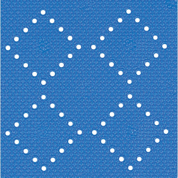 Cuscino da bagno per vasca in PVC modello Alaska colore blu elettrico