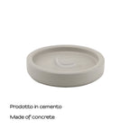 Portasapone in cemento Gedy serie Giunone - Grigio