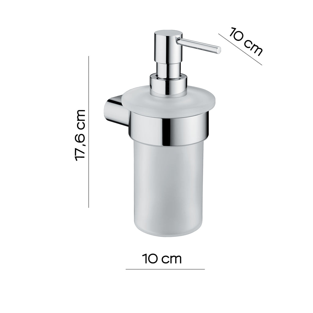 Dosasapone a parete Gedy serie Azzorre - Cromato