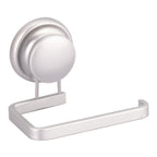 Porta carta igienica con ventosa in Alluminio grigio