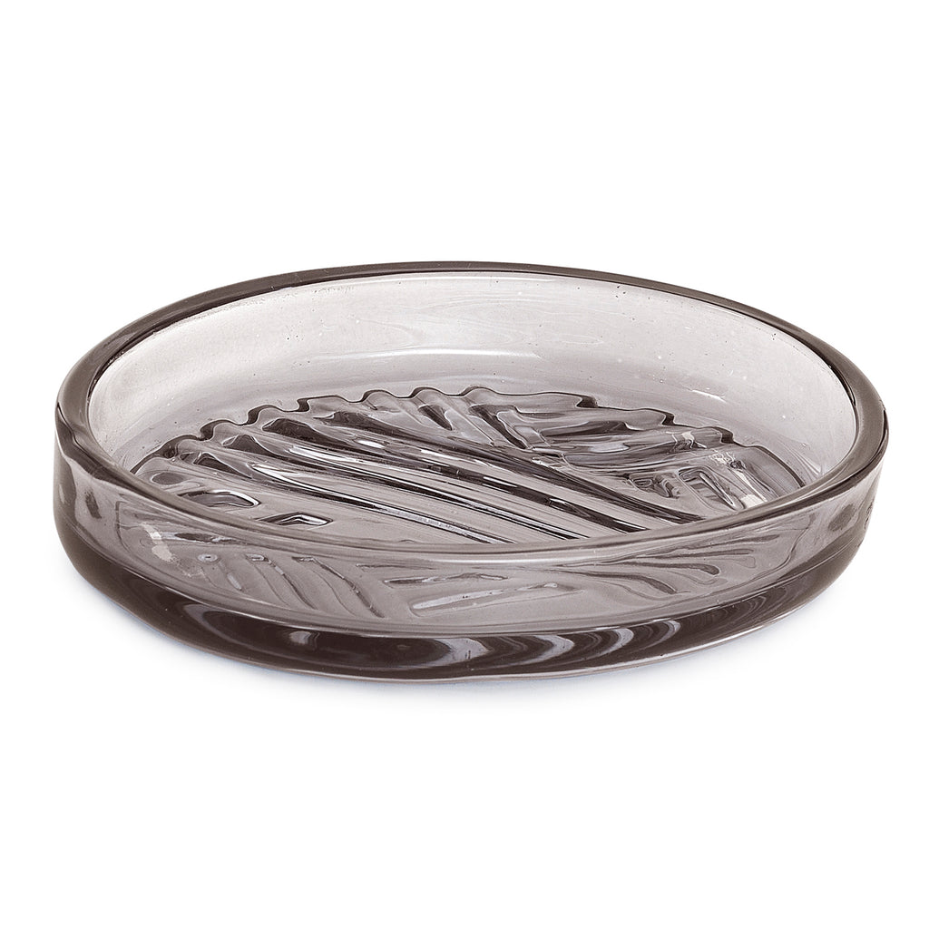 Portasapone in vetro Gedy serie Corinne - Trasparente