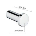 Appendiabiti in ottone e Cromall Gedy serie Canarie - Cromato