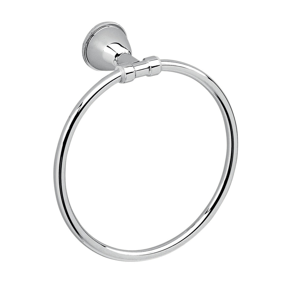 Porta asciugamani ad anello in Acciaio Inox Genziana di Gedy - Cromato