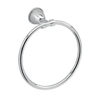 Porta asciugamani ad anello in Acciaio Inox Genziana di Gedy - Cromato