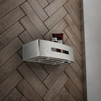 Portaoggetti rettangolare doccia modello Poseidon di Gedy in Acciaio Inox - Lucido