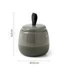 Contenitore da appoggio Gedy serie Wilma - Verde Salvia