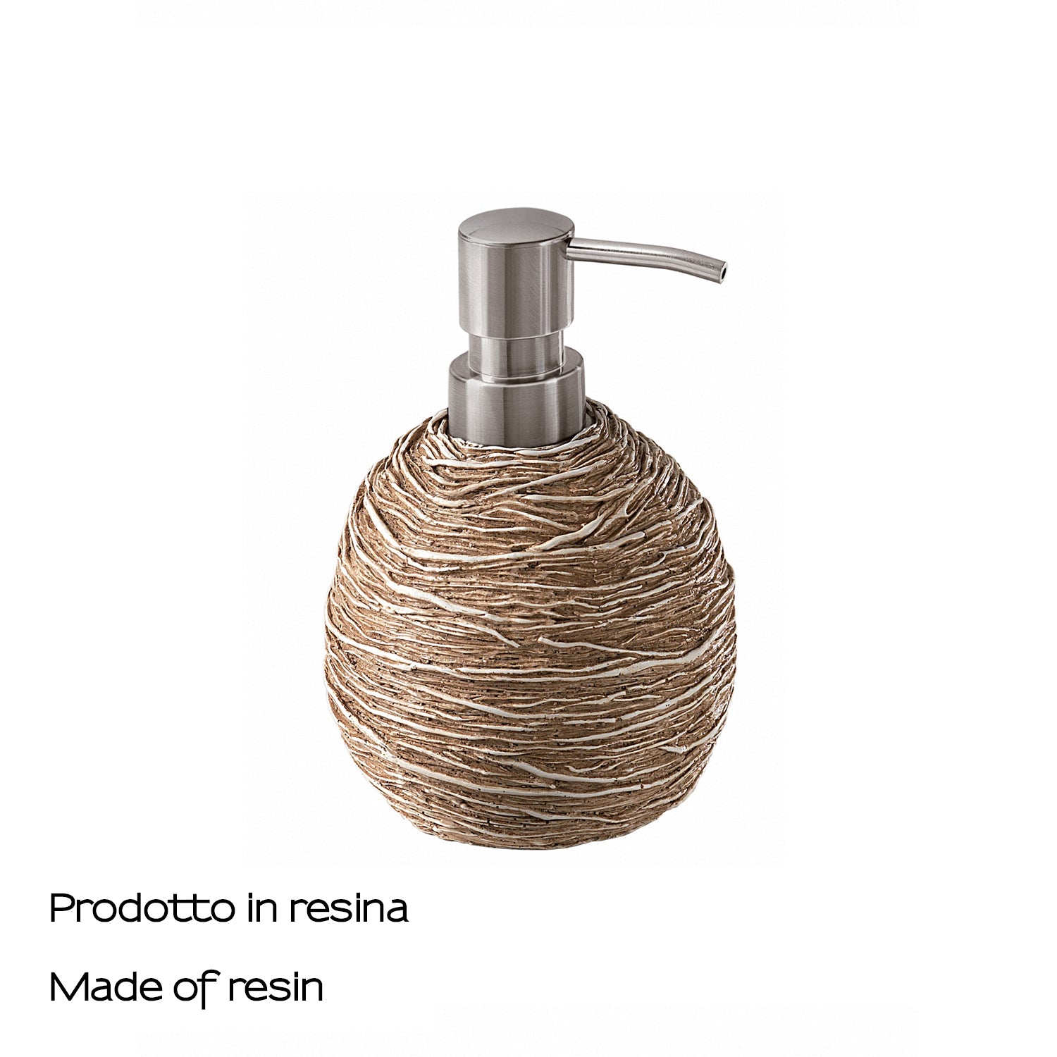 Dosasapone da appoggio Gedy serie Idra - Beige