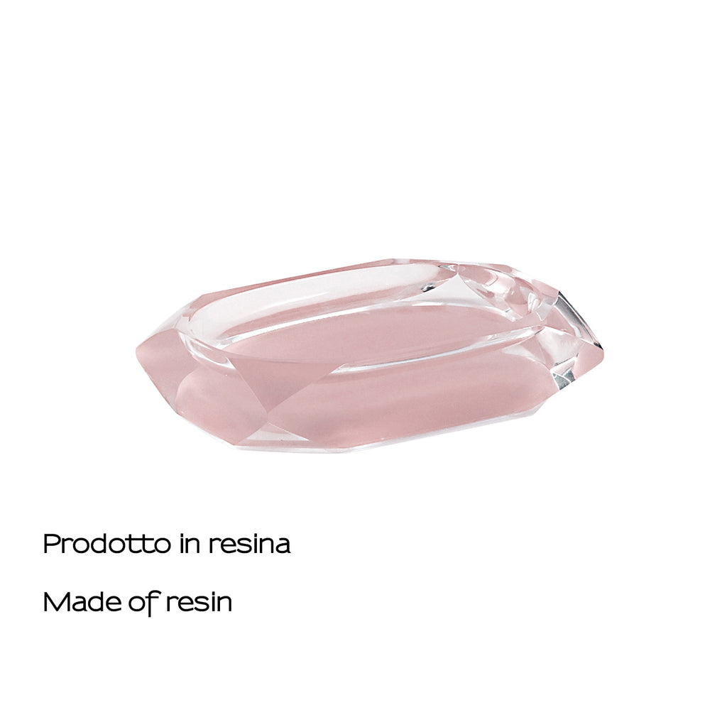 Portasapone Gedy serie Chanelle - Rosa