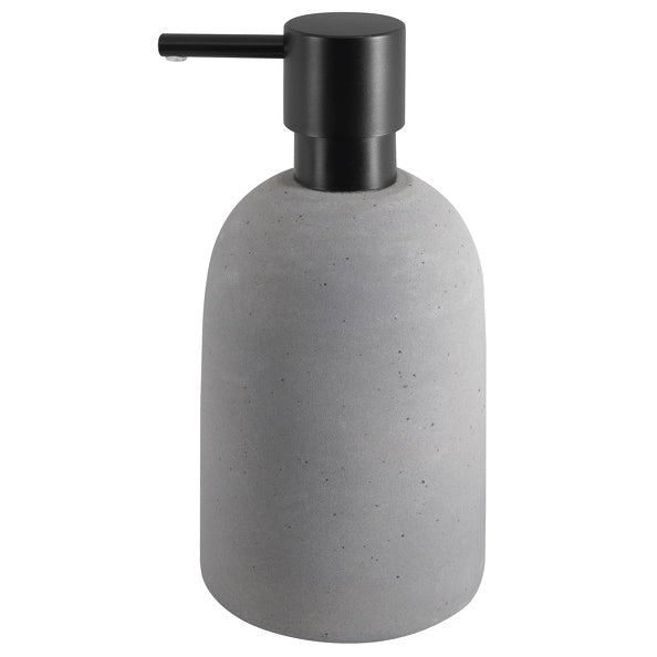 Dispenser sapone ceramica modello gemma colore grigio