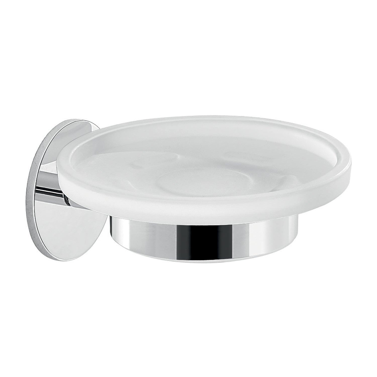 Portasapone a muro Gedy serie Gea - Cromato