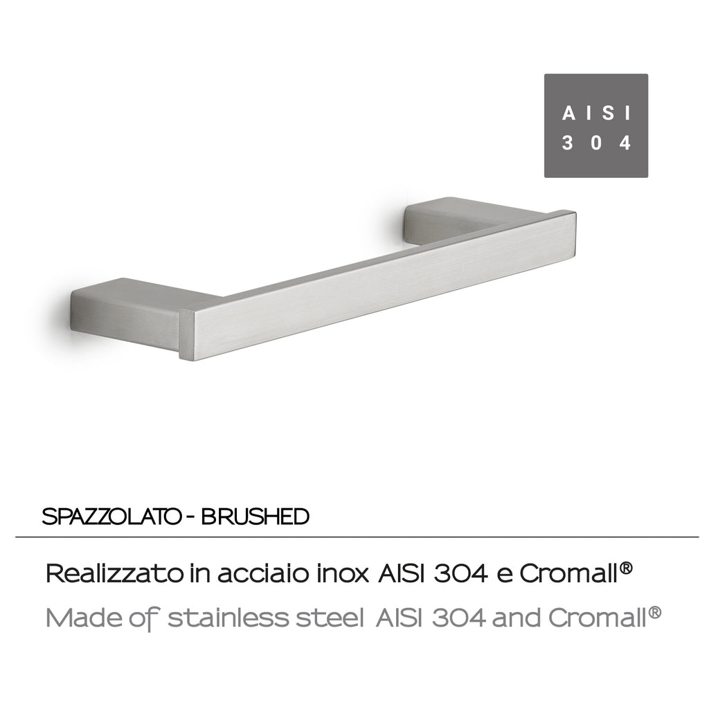 Portasalviette 30 cm in Acciaio Inox AISI 304 e Cromall Maui di Gedy - Spazzolato
